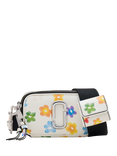 Marc Jacobs Leather The Snapshot Wild Daisy Cross Body Bag, White Multi