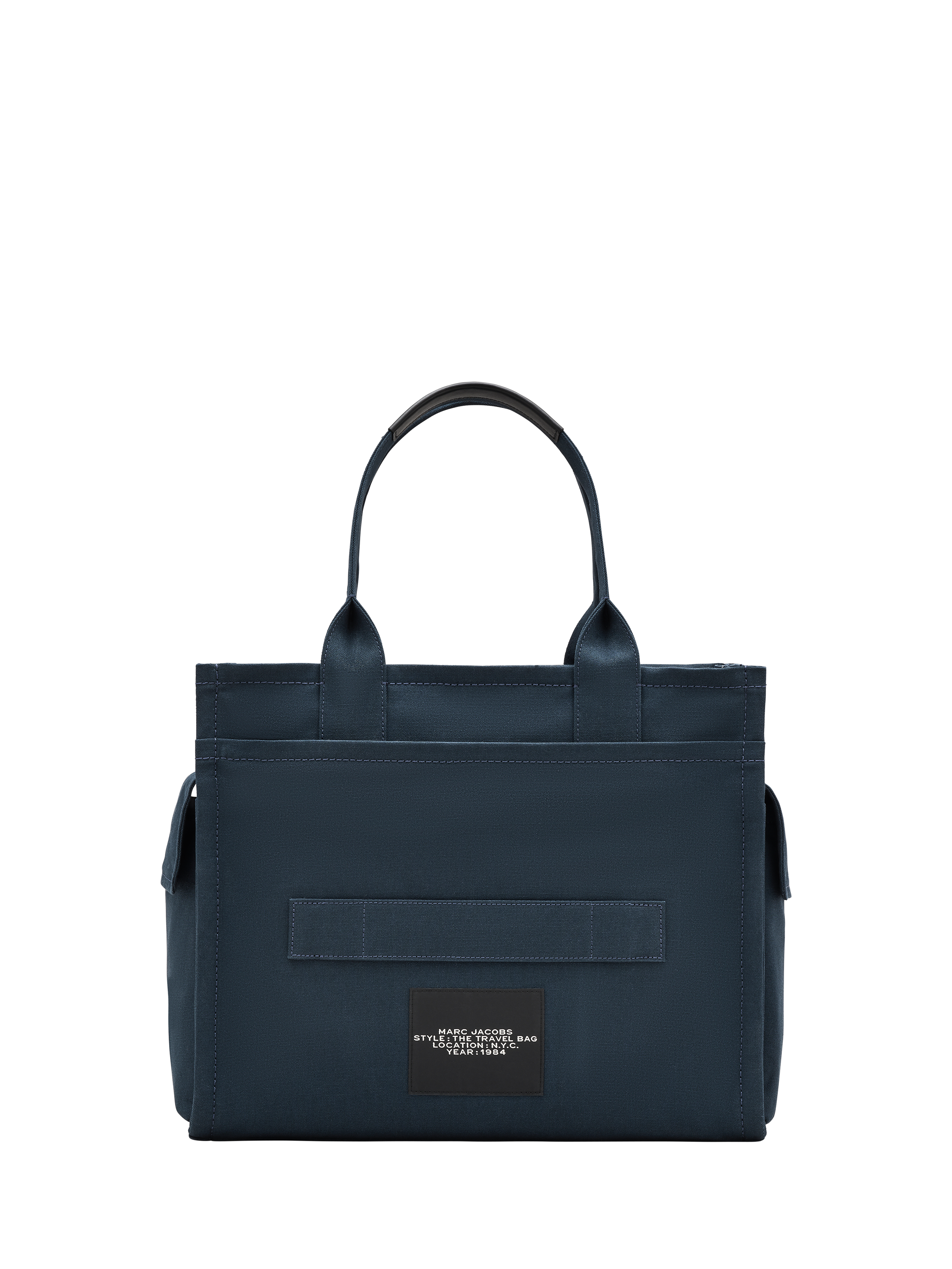 Product image 2 of 7, which shows Marc Jacobs Canvas The Travel Tote Bag, Blue Sea