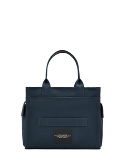 Marc Jacobs Canvas The Travel Tote Bag, Black - view 2, Blue Sea