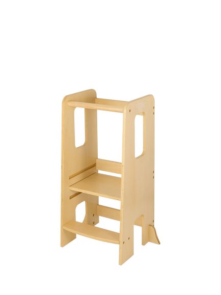 Tutti Bambini Helping Hands Montessori Toddler Learning Tower, Natural, Natural