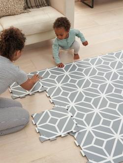 Tutti Bambini Puzzle Playmat Tiles, Grey - view 2, Grey