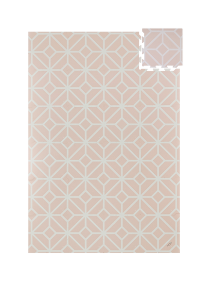 Tutti Bambini Puzzle Playmat Tiles, Pink - view 2, Pink