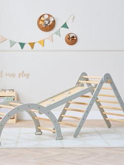 Tutti Bambini Scala Montessori Pikler Climbing Set, Mushroom, Mushroom