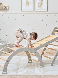 Tutti Bambini Scala Montessori Pikler Climbing Set, Mushroom - view 2, Mushroom