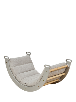 Tutti Bambini Scala Montessori Pikler Rocking Frame Cushion, Mushroom - view 2, Mushroom