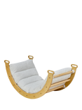 Tutti Bambini Scala Montessori Pikler Rocking Frame Cushion, Natural