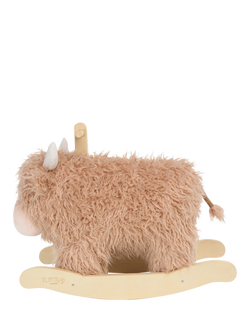 Tutti Bambini Douglas Highland Cow Rocker - view 2, Natural