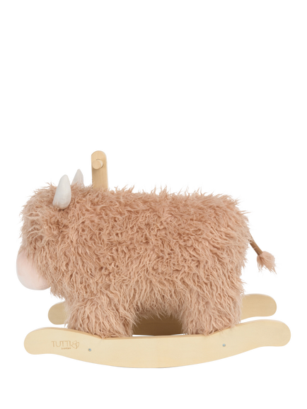 Tutti Bambini Douglas Highland Cow Rocker - view 2, Natural