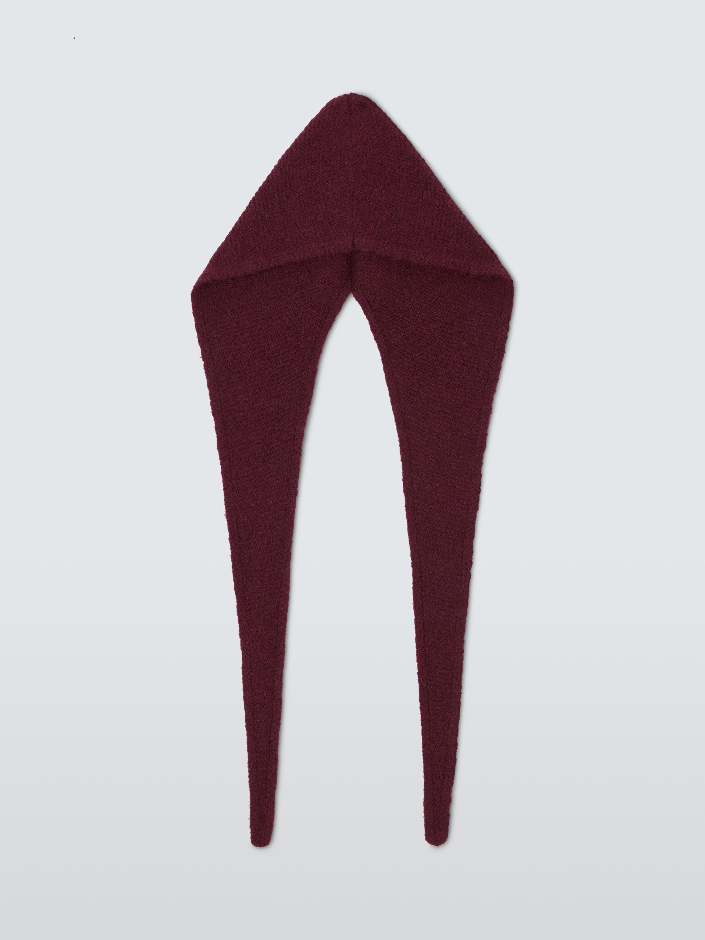 Product image 4 of 5, which shows John Lewis Wool Blend Hood Scarf, Fig