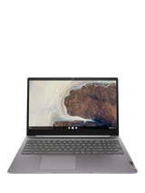 Lenovo IdeaPad 3 Chromebook Laptop, Intel Pentium Silver Processor, 8GB RAM, 128GB eMMC, 15.6" Full HD, Artic Grey