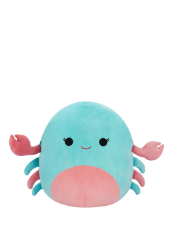 Squishmallows Isler the Pink and Mint Crab 8" Plush Soft Toy, Multi
