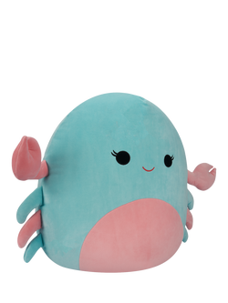 Squishmallows Isler the Pink and Mint Crab 8" Plush Soft Toy - view 2, Multi