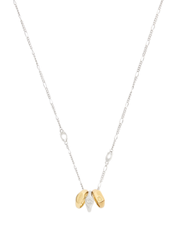 Coach Mixed Signet Rondelle Pedant, Twotone, Twotone