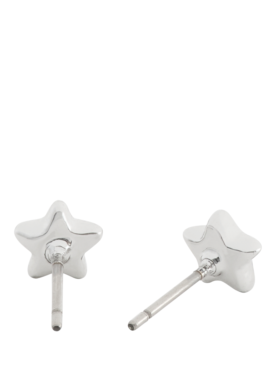 Product image 4 of 5, which shows Coach Crystal Star Necklace and Earring Set, Rhodium