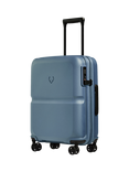 Antler Single Stripe 4-Wheel 55cm Cabin Case, Cove Blue