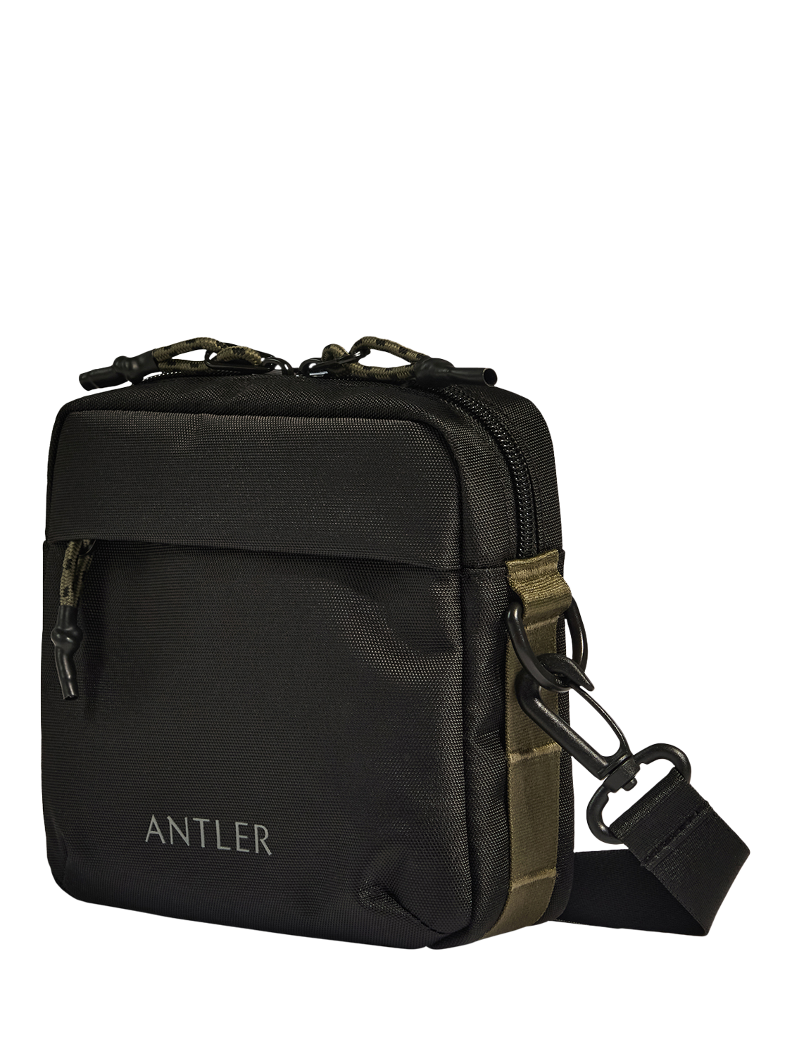 Product image 1 of 5, which shows Antler Discovery Crossbody Bag, 1.3L, Carbon