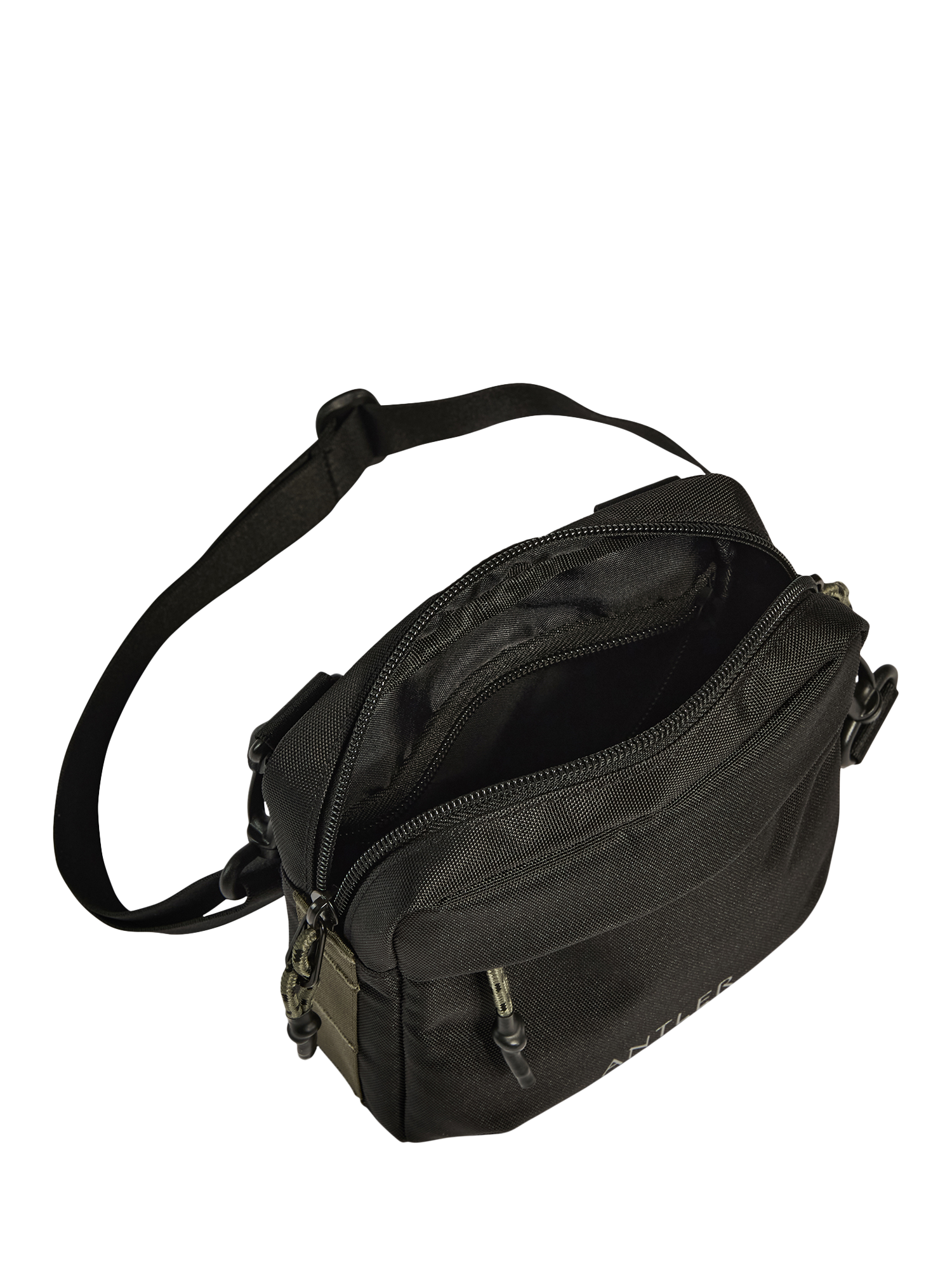 Product image 2 of 5, which shows Antler Discovery Crossbody Bag, 1.3L, Carbon
