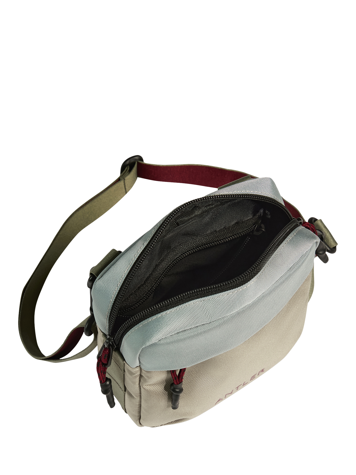 Product image 2 of 5, which shows Antler Discovery Crossbody Bag, 1.3L, Mist