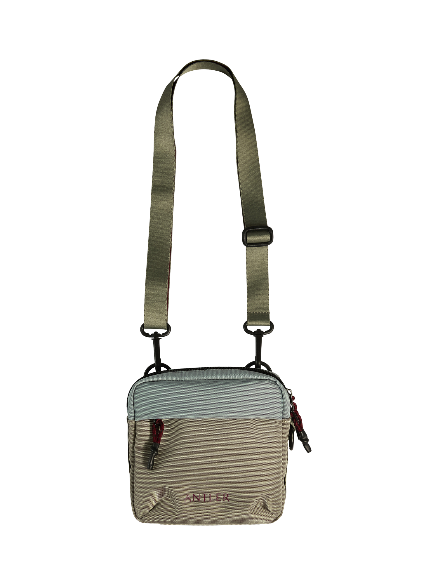 Product image 3 of 5, which shows Antler Discovery Crossbody Bag, 1.3L, Mist