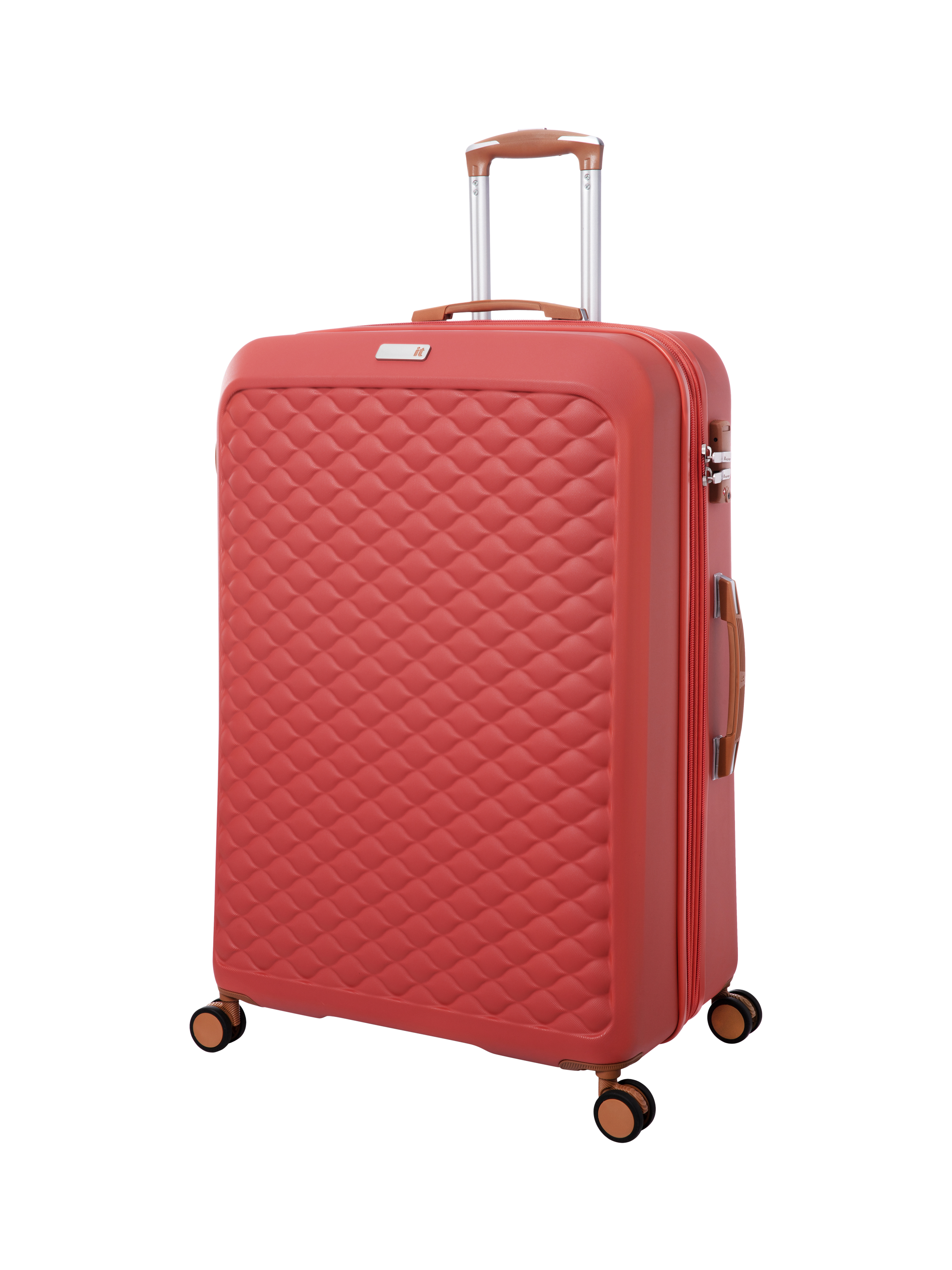 it luggage Enthralled 8-Wheel 80cm Large Suitcase, 160L, Burnt Ginger