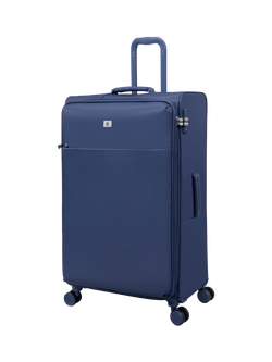 it luggage Lustrous Luxe 4-Wheel 81cm Expandable Large Suitcase, 127L, Night Blue