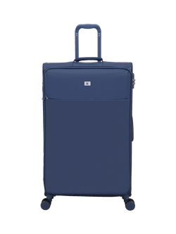 it luggage Lustrous Luxe 4-Wheel 81cm Expandable Large Suitcase, 127L - view 2, Night Blue