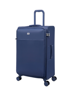 it luggage Lustrous Luxe 4-Wheel 71cm Expandable Medium Suitcase, 90L, Night Blue