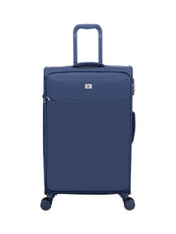 it luggage Lustrous Luxe 4-Wheel 71cm Expandable Medium Suitcase, 90L - view 2, Night Blue
