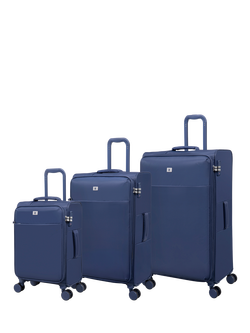 it luggage Lustrous Luxe 3-Piece Luggage Set, Night Blue