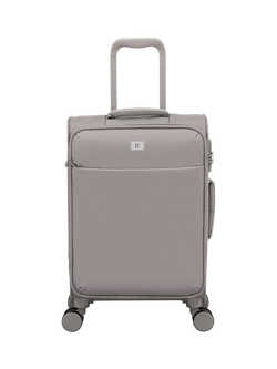 it luggage Lustrous Luxe 4-Wheel 55cm Expandable Cabin Case, 44L - view 2, Moon Rock