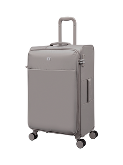 it luggage Lustrous Luxe 4-Wheel 71cm Expandable Medium Suitcase, 90L, Moon Rock