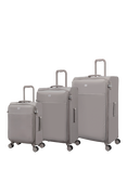 it luggage Lustrous Luxe 3-Piece Luggage Set, Moon Rock