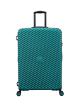 it luggage Pleating 4-Wheel 79.5cm Expandable Large Suitcase, 159L, Teal Green