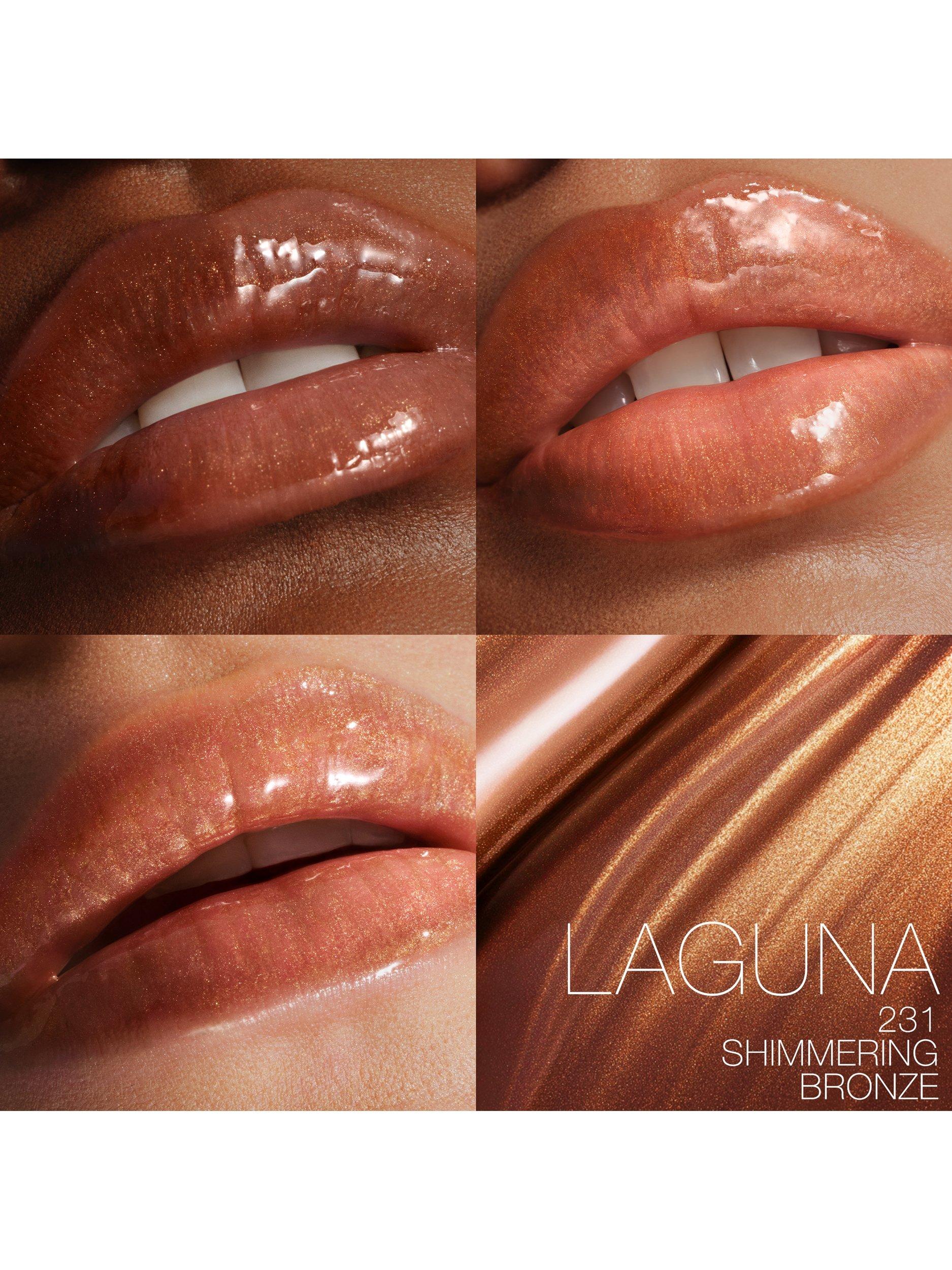 Product image 2 of 9, which shows NARS Limited Edition Hot Escape Afterglow Lip Oil, Laguna
