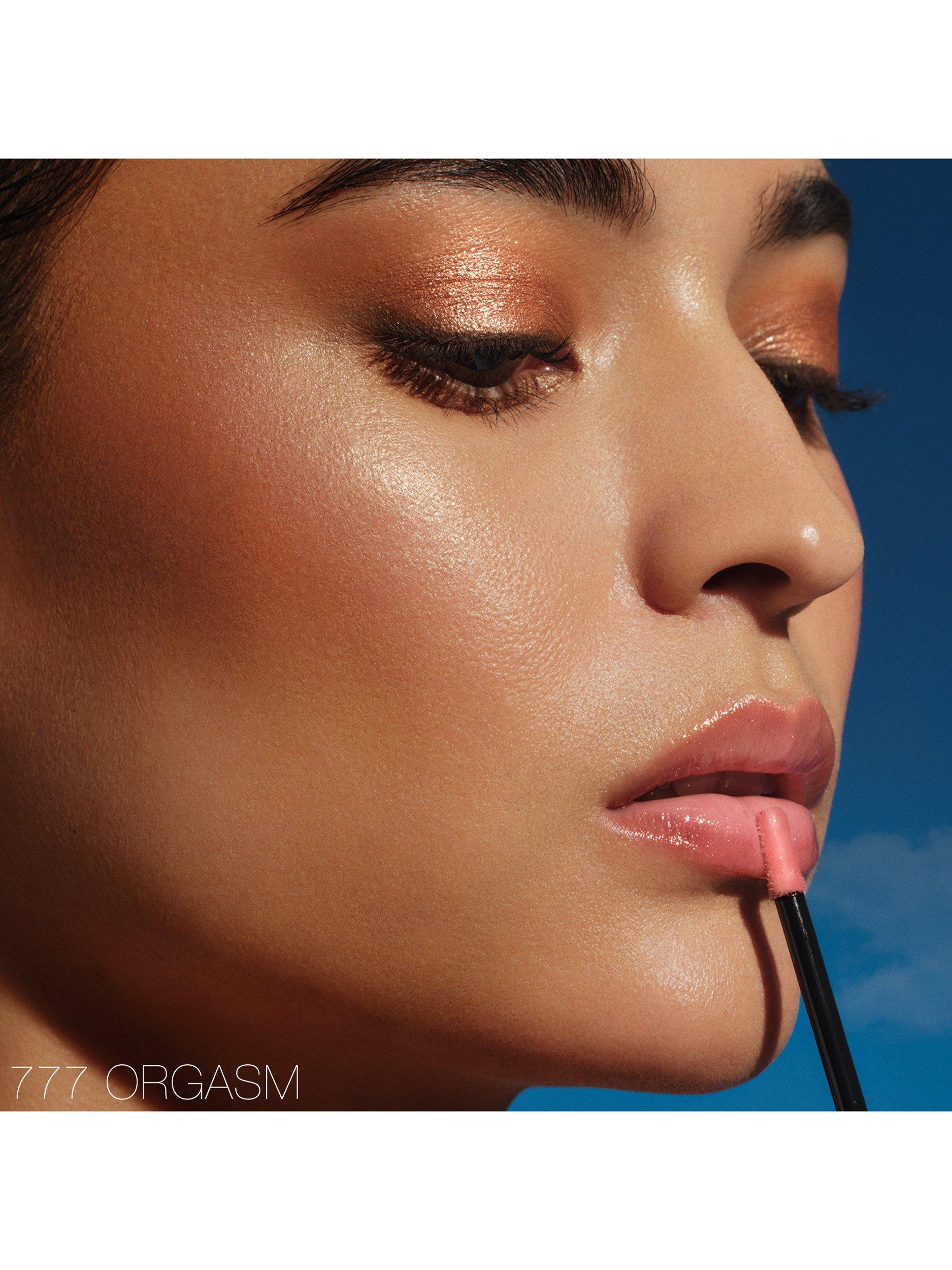 Product image 6 of 9, which shows NARS Limited Edition Hot Escape Afterglow Lip Oil, Orgasm