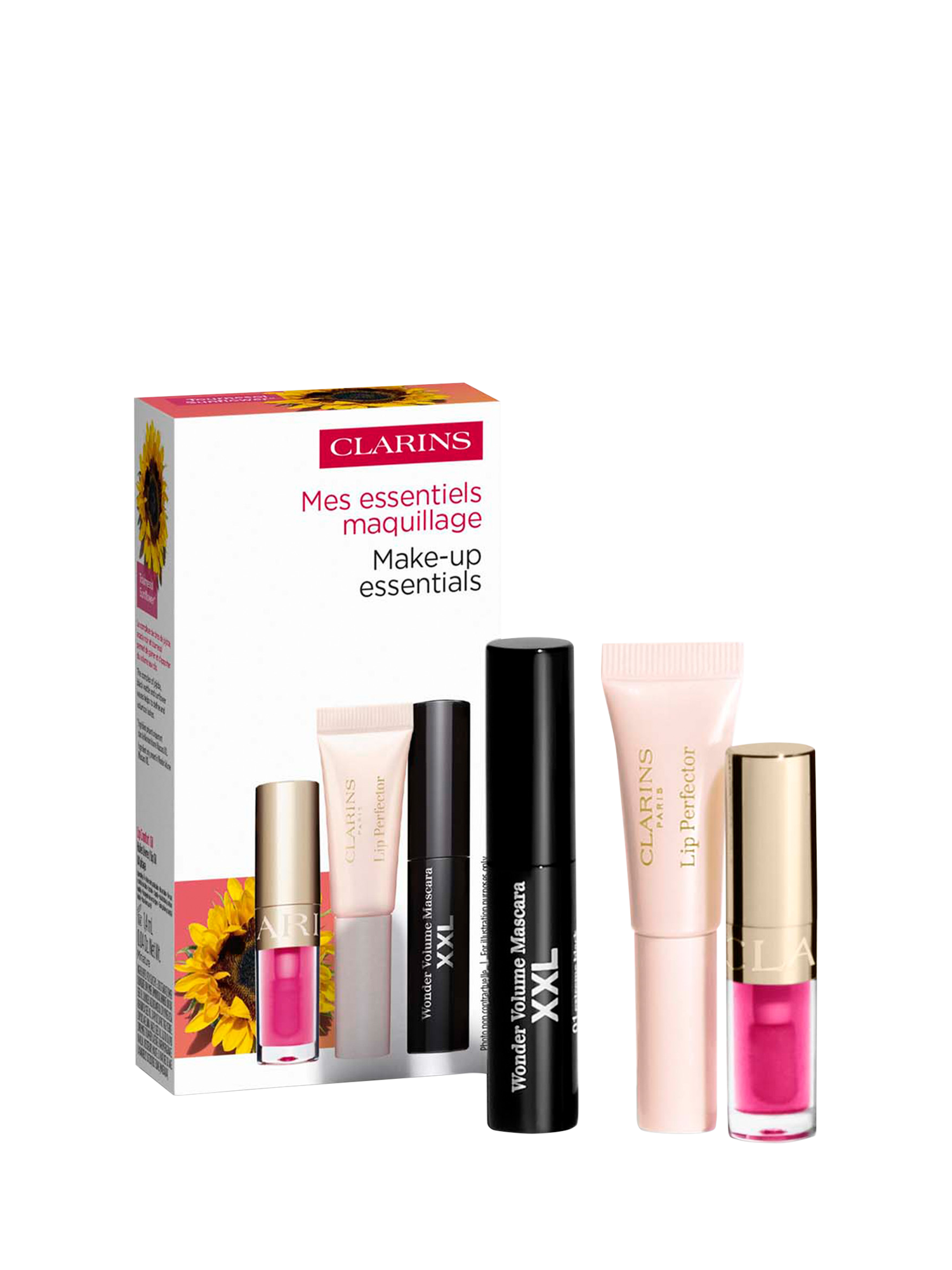 Product image 1 of 2, which shows Clarins Makeup Trio Gift Set
