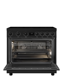 Smeg Classic C9IMN2 Freestanding Induction Hob Cooker - view 2, Black