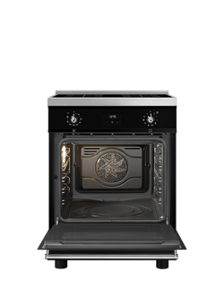 Smeg Concert C6IPBLT2 Freestanding Induction Hob Cooker - view 2, Black