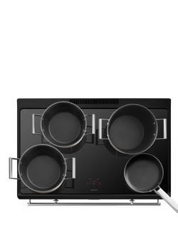 Smeg Concert CX91IMBL Freestanding Induction Hob Cooker - view 2, Black