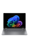 HP OmniBook X Flip 16 Convertible Laptop, AMD Ryzen AI 7 Processor, 24GB RAM, 1TB SSD, 16” 3K Touchscreen, Meteor Silver