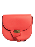 Pre-loved CELINE Trotteur Leather Cross Body Bag, Red