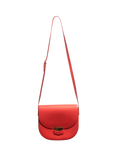 Pre-loved CELINE Trotteur Leather Cross Body Bag, Red
