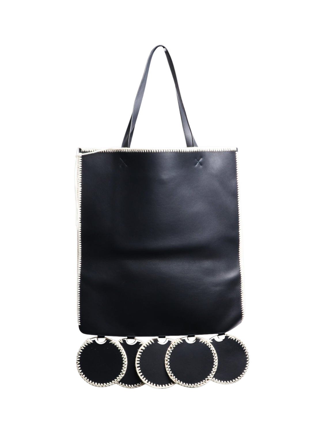 Pre-loved LOEWE Leather Tote Bag, Black