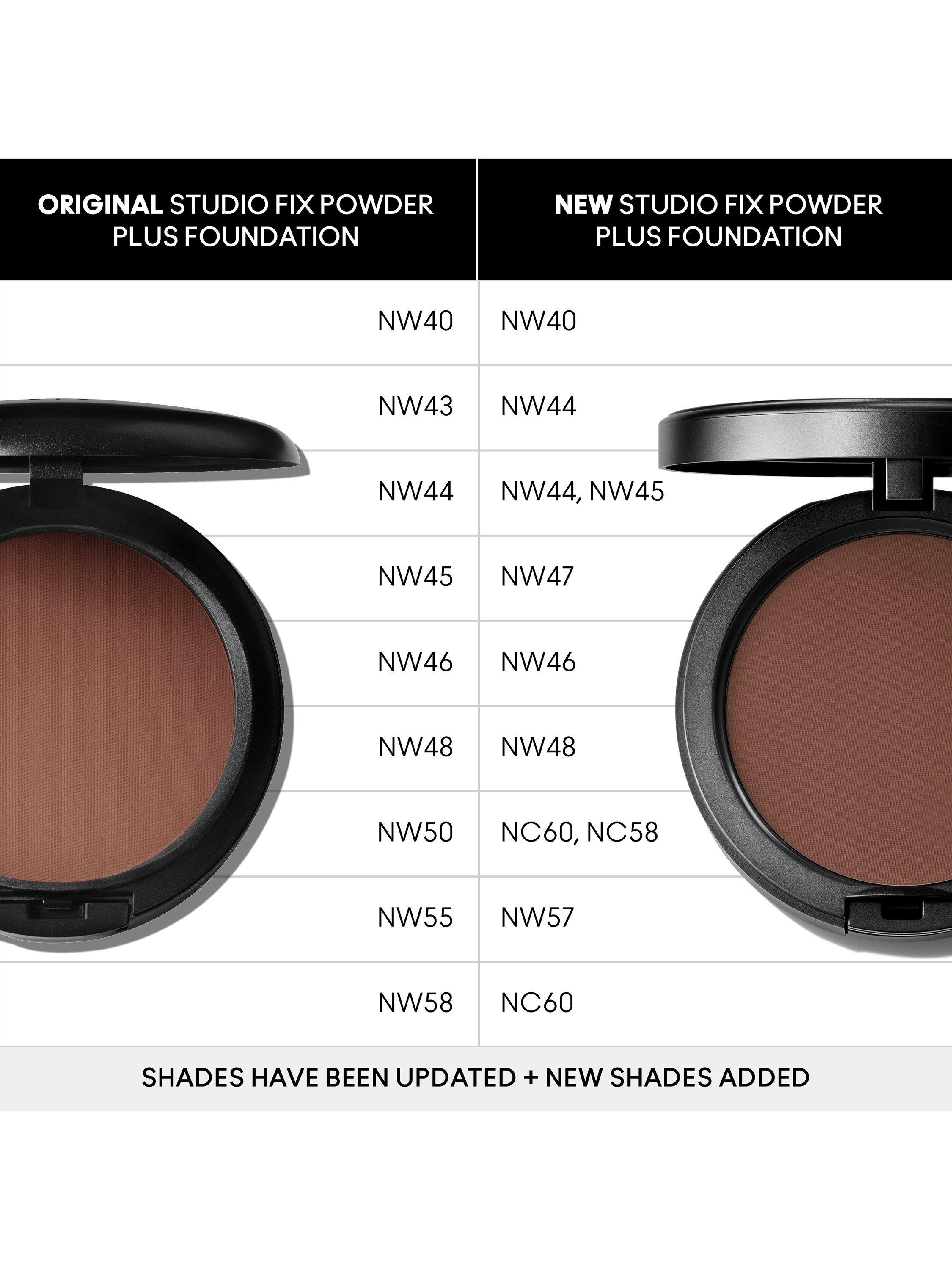 Product image 4 of 5, which shows MAC Studio Fix Powder Plus Foundation, NW55