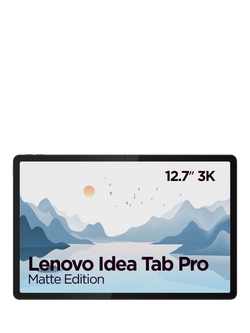 Lenovo IdeaTab Pro Matte Edition Tablet, Android, 8GB RAM, 128GB, 12.7”, with Tab Pen Plus, Luna Grey - view 2, Luna Grey