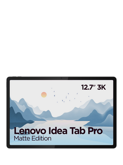 Lenovo IdeaTab Pro Matte Edition Tablet, Android, 8GB RAM, 256GB, 12.7”, with Tab Pen Plus, Luna Grey - view 2, Luna Grey