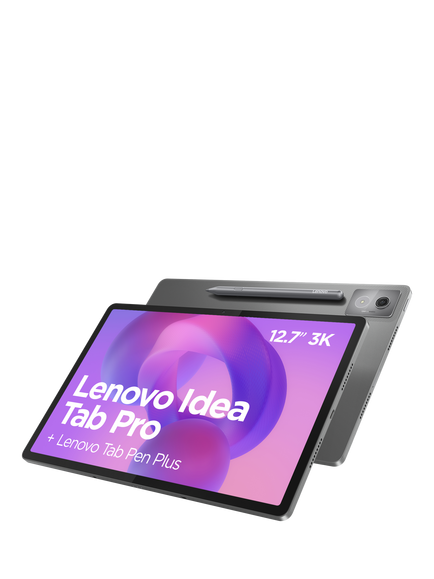 Lenovo IdeaTab Pro Tablet, Android, 8GB RAM, 128GB, 12.7”, with Tab Pen Plus, Luna Grey, Luna Grey