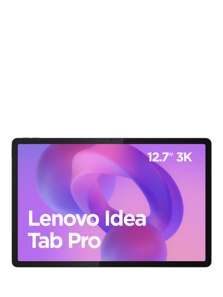 Lenovo IdeaTab Pro Tablet, Android, 8GB RAM, 128GB, 12.7”, with Tab Pen Plus, Luna Grey - view 2, Luna Grey