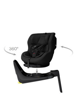 Thule Elm 360 Rotating Toddler Car Seat - view 2, Black