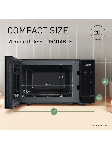 Panasonic NNST22QBBPQ Microwave, 20L, Black - view 2, Black